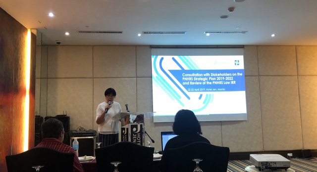  Consultation Meeting with Stakeholders on PNHRS Strategic Plan 2019-2022 and Review of the PNHRS Law Implementing Rules and Regulations (IRR)