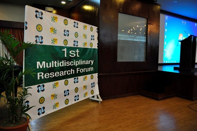 1st Multidisciplinary Research Forum