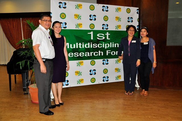 1st Multidisciplinary Research Forum