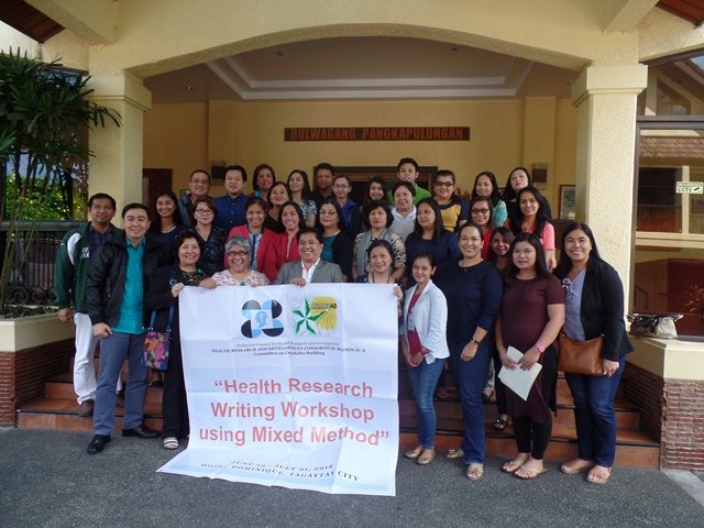 Health Research Writing Workshop using Mixed Method